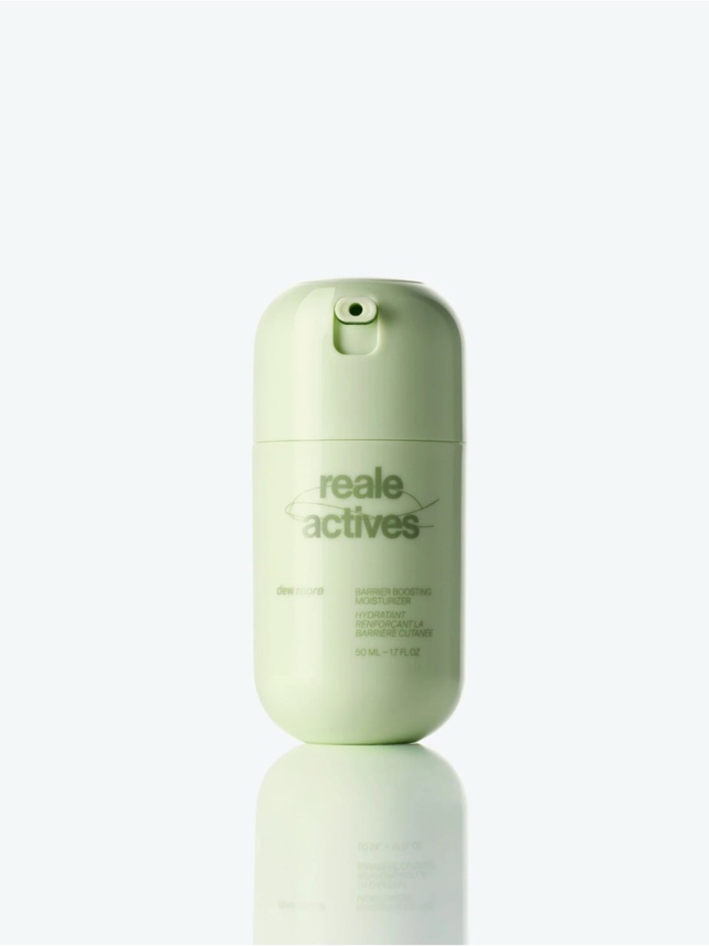reale actives Dew+more Barrier Boosting Moisturizer - Light Green